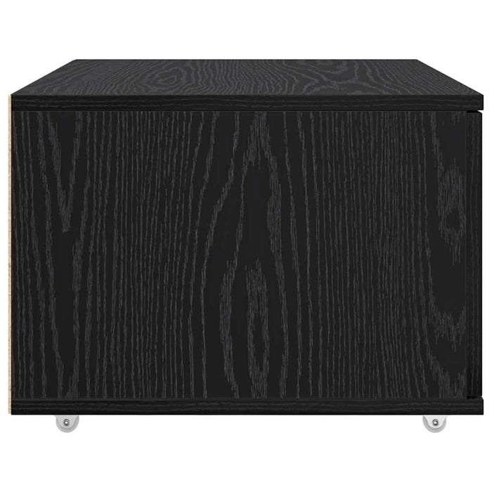 Dulap cu sertare cu roata Negru 55 x 45 x 33.5 cm Lemn compozit - WALTI WALTI