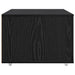 Dulap cu sertare cu roata Negru 55 x 45 x 33.5 cm Lemn compozit - WALTI WALTI