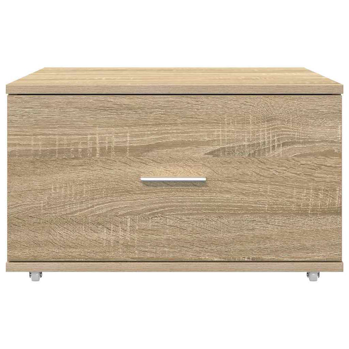 Dulap cu sertare cu roata Maro 55 x 45 x 33.5 cm Lemn compozit - WALTI WALTI