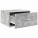 Dulap cu sertare cu roata Gri 55 x 45 x 33.5 cm Lemn compozit - WALTI WALTI