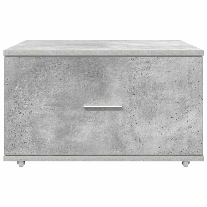 Dulap cu sertare cu roata Gri 55 x 45 x 33.5 cm Lemn compozit - WALTI WALTI