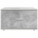 Dulap cu sertare cu roata Gri 55 x 45 x 33.5 cm Lemn compozit - WALTI WALTI