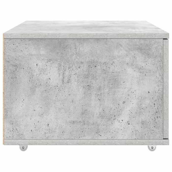 Dulap cu sertare cu roata Gri 55 x 45 x 33.5 cm Lemn compozit - WALTI WALTI