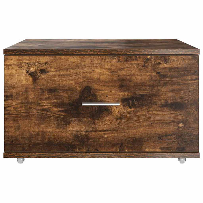 Dulap cu sertare cu roata Maro 55 x 45 x 33.5 cm Lemn compozit - WALTI WALTI