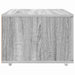 Dulap cu sertare cu roata Gri 55 x 45 x 33.5 cm Lemn compozit - WALTI WALTI