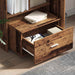 Dulap cu sertare cu roata Maro 55 x 45 x 33.5 cm Lemn compozit - WALTI WALTI