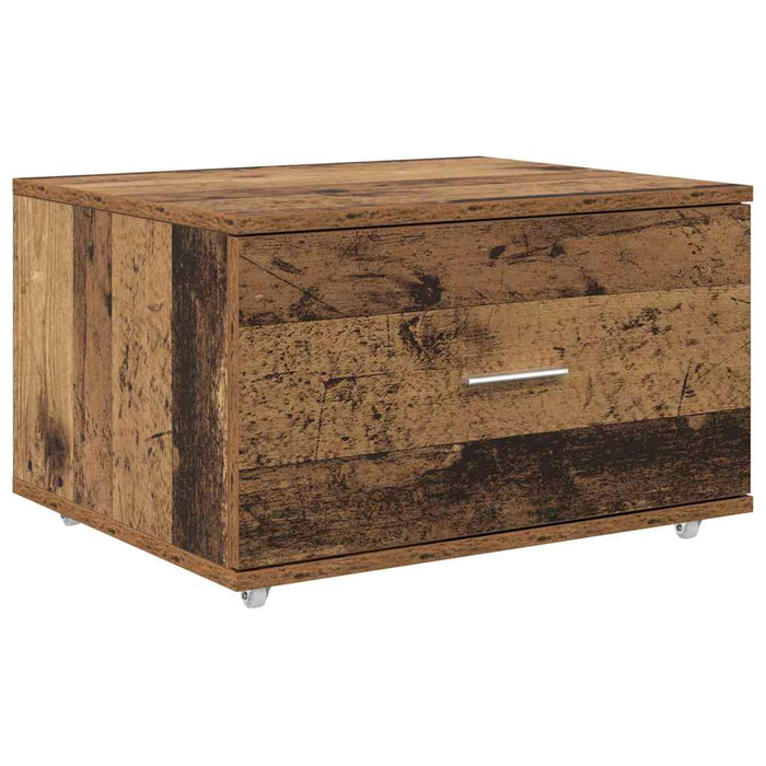 Dulap cu sertare cu roata Maro 55 x 45 x 33.5 cm Lemn compozit - WALTI WALTI