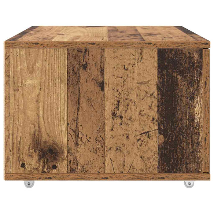 Dulap cu sertare cu roata Maro 55 x 45 x 33.5 cm Lemn compozit - WALTI WALTI
