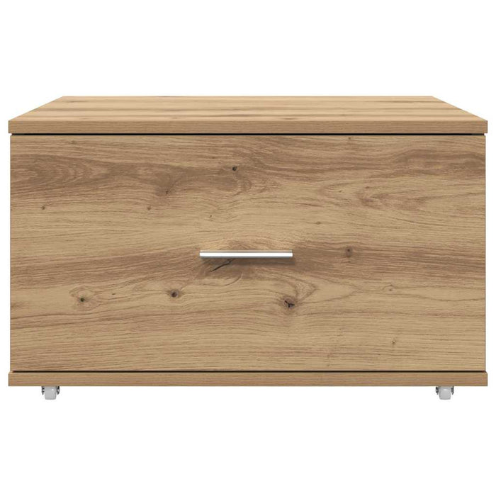 Dulap cu sertare cu roata Maro 55 x 45 x 33.5 cm Lemn compozit - WALTI WALTI
