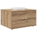 Dulap cu sertare cu roata Maro 55 x 45 x 33.5 cm Lemn compozit - WALTI WALTI