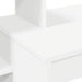 Birou cu raft cu depozitare Alb 100 x 40 x 90 cm Lemn compozit - WALTI WALTI