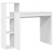 Birou cu raft cu depozitare Alb 100 x 40 x 90 cm Lemn compozit - WALTI WALTI