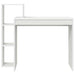 Birou cu raft cu depozitare Alb 100 x 40 x 90 cm Lemn compozit - WALTI WALTI