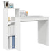 Birou cu raft cu depozitare Alb 100 x 40 x 90 cm Lemn compozit - WALTI WALTI