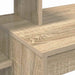 Birou cu raft Stejar sonoma 100 x 40 x 90 cm Lemn compozit - WALTI WALTI