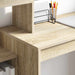 Birou cu raft Stejar sonoma 100 x 40 x 90 cm Lemn compozit - WALTI WALTI