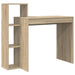 Birou cu raft Stejar sonoma 100 x 40 x 90 cm Lemn compozit - WALTI WALTI