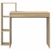 Birou cu raft Stejar sonoma 100 x 40 x 90 cm Lemn compozit - WALTI WALTI