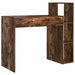 Birou cu raft Stejar afumat 100 x 40 x 90 cm Lemn compozit - WALTI WALTI