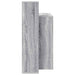 Birou cu raft sonoma gri 100 x 40 x 90 cm Lemn compozit - WALTI WALTI