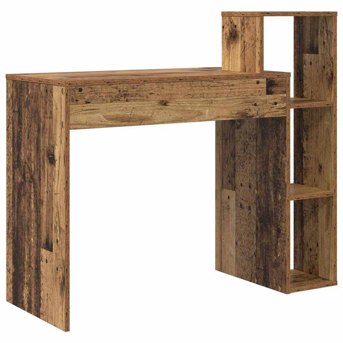 Birou cu raft Lemn vechi 100 x 40 x 90 cm Lemn compozit - WALTI WALTI