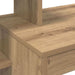 Birou cu raft stejar artizanal 100 x 40 x 90 cm Lemn compozit - WALTI WALTI