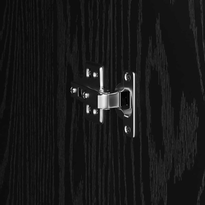 Rafturi Stejar negru 35 x 39 x 168 cm Lemn compozit - WALTI WALTI