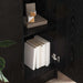 Rafturi Stejar negru 35 x 39 x 168 cm Lemn compozit - WALTI WALTI