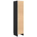 Rafturi Stejar negru 35 x 39 x 168 cm Lemn compozit - WALTI WALTI