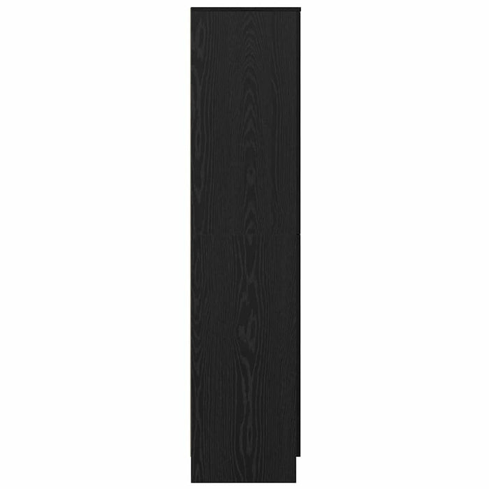 Rafturi Stejar negru 35 x 39 x 168 cm Lemn compozit - WALTI WALTI