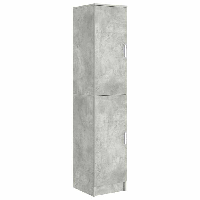Rafturi Gri beton 35 x 39 x 168 cm Lemn compozit - WALTI WALTI
