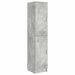 Rafturi Gri beton 35 x 39 x 168 cm Lemn compozit - WALTI WALTI
