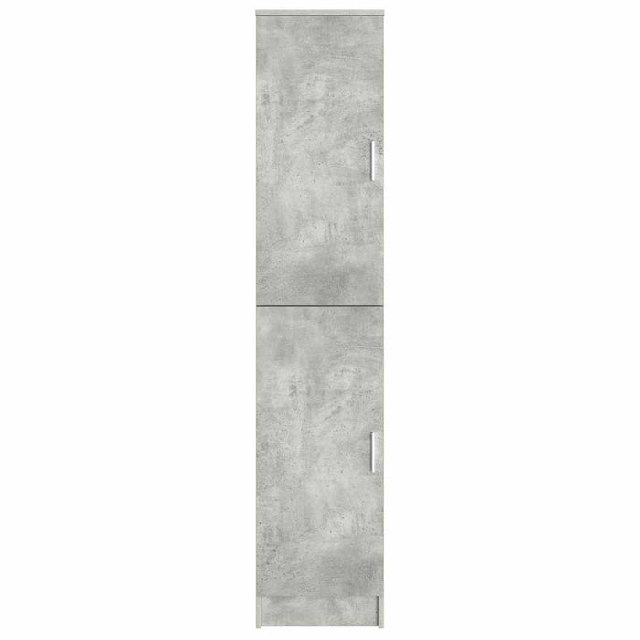 Rafturi Gri beton 35 x 39 x 168 cm Lemn compozit - WALTI WALTI