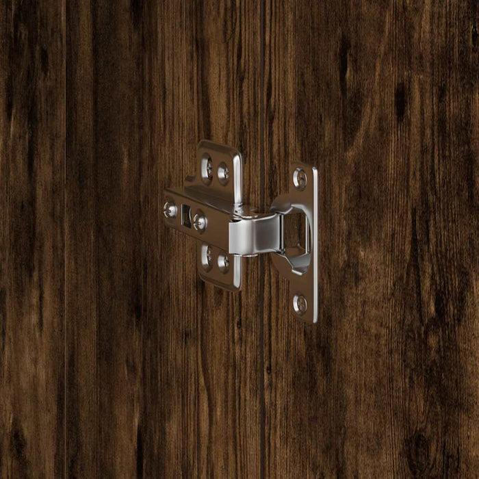 Rafturi Stejar afumat 35 x 39 x 168 cm Lemn compozit - WALTI WALTI