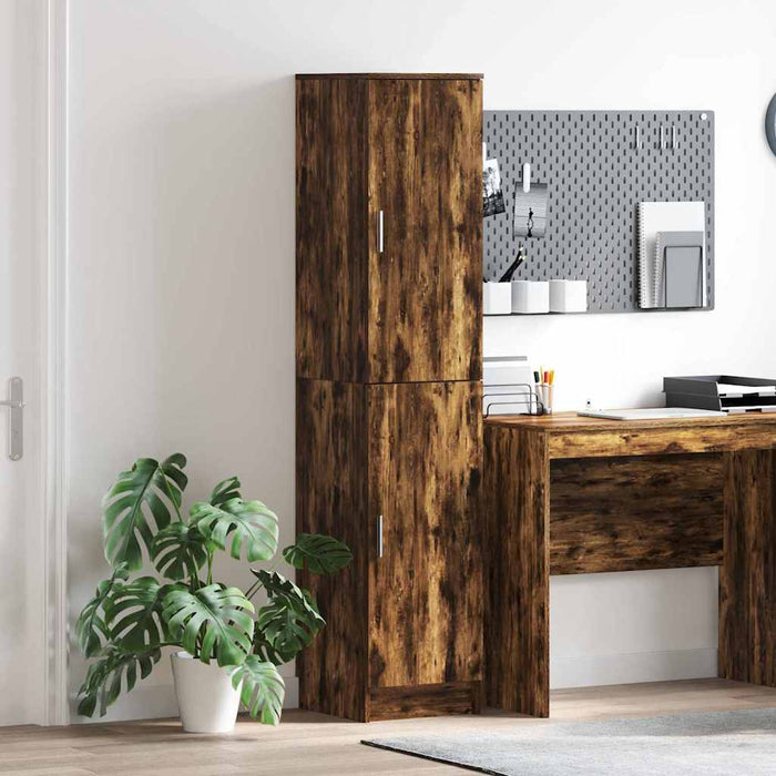 Rafturi Stejar afumat 35 x 39 x 168 cm Lemn compozit - WALTI WALTI