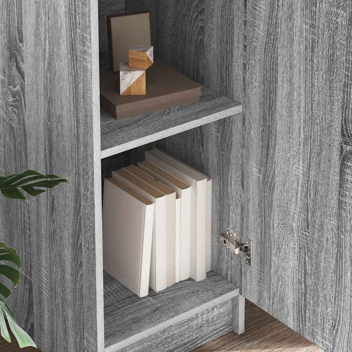 Rafturi sonoma gri 35 x 39 x 168 cm Lemn compozit - WALTI WALTI
