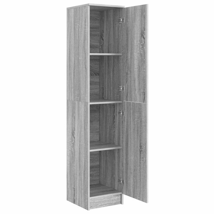 Rafturi sonoma gri 35 x 39 x 168 cm Lemn compozit - WALTI WALTI