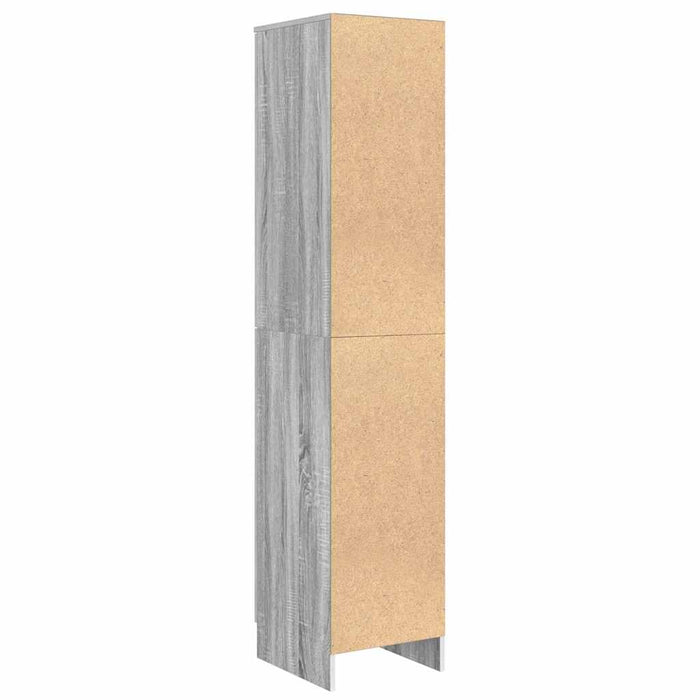 Rafturi sonoma gri 35 x 39 x 168 cm Lemn compozit - WALTI WALTI
