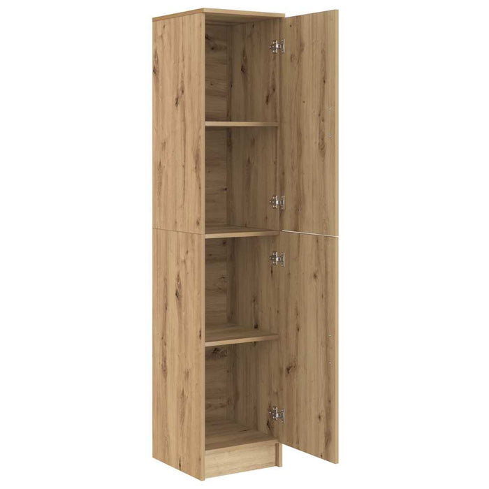 Rafturi stejar artizanal 35 x 39 x 168 cm Lemn compozit - WALTI WALTI