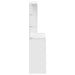 Birou cu raft Alb 78,5 x 37 x 154,5 cm Lemn compozit - WALTI WALTI