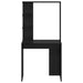 Birou cu raft Stejar Negru 78,5 x 37 x 154,5 cm Lemn compozit - WALTI WALTI
