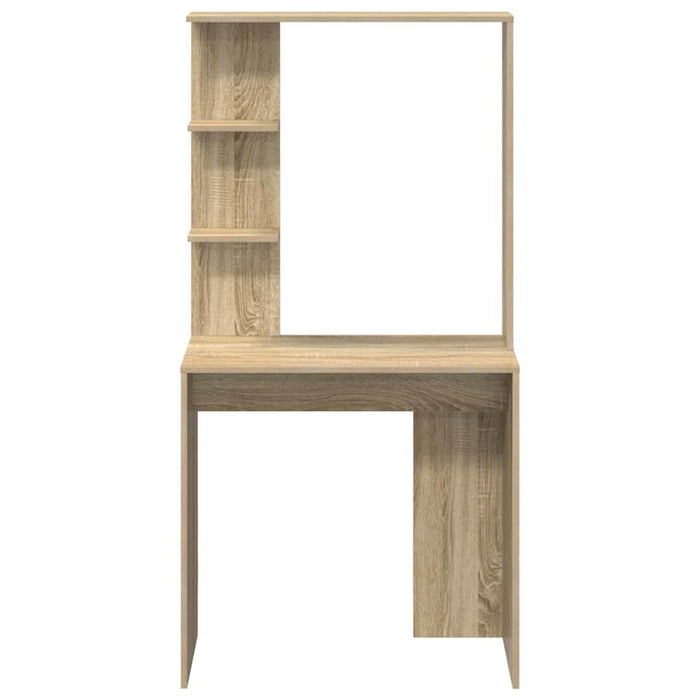 Birou cu raft Stejar Sonoma 78,5 x 37 x 154,5 cm Lemn compozit - WALTI WALTI