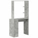 Birou cu raft Gri din beton 78,5 x 37 x 154,5 cm Lemn compozit - WALTI WALTI