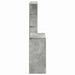 Birou cu raft Gri din beton 78,5 x 37 x 154,5 cm Lemn compozit - WALTI WALTI