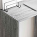 Birou cu raft Gri Sonoma 78,5 x 37 x 154,5 cm Lemn compozit - WALTI WALTI