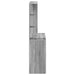 Birou cu raft Gri Sonoma 78,5 x 37 x 154,5 cm Lemn compozit - WALTI WALTI