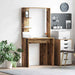 Birou cu raft Lemn Vechi 78,5 x 37 x 154,5 cm Lemn compozit - WALTI WALTI
