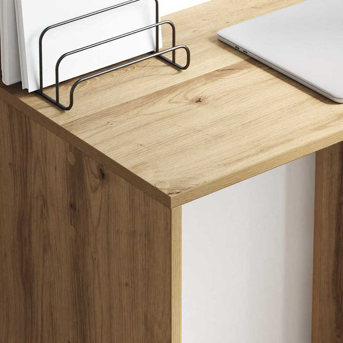Birou Stejar Artizanal 78,5 x 37 x 154,5 cm Lemn compozit - WALTI WALTI