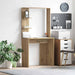 Birou Stejar Artizanal 78,5 x 37 x 154,5 cm Lemn compozit - WALTI WALTI