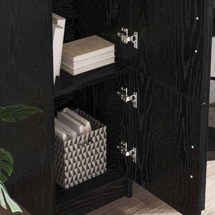 Bufet Stejar Negru 31.5 x 32 x 122.5 cm WALTI